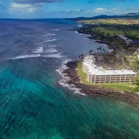 Kuhio Shores- Oceanfront, Ac, Ground Floor